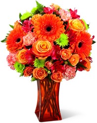 The Orange Escape Bouquet from Parkway Florist in Pittsburgh PA